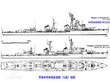 56型驅逐艦線圖