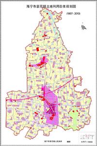 （圖）袁花鎮土地利用總體規劃