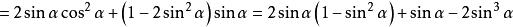 三角函式誘導公式