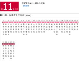 北京公交順11路