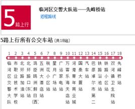 巴彥淖爾公交5路