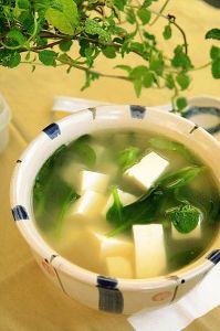 時蔬豆腐湯