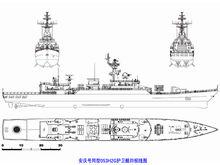 953H2G型護衛艦四視線圖