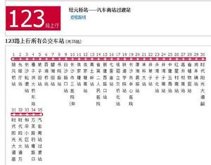 長沙公交123路