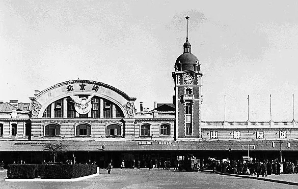 50年代的正陽門東站當了一陣子北京站