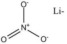 硝酸鋰結構式