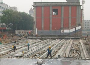 北京全國人大辦公樓項目·中國農工銀行舊址整體平移 