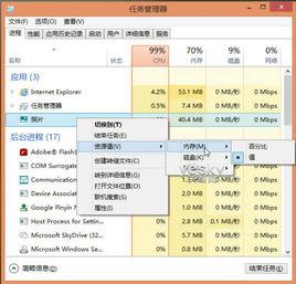 windows任務管理器