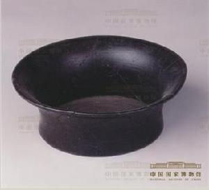 黑陶器上的環形輪制痕跡