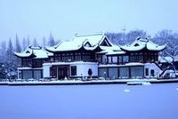 南京交通技師學院雪景