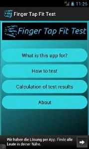 Finger Tap Fit Test