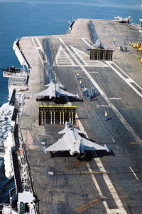 French aircraft carrier Charles de Gaulle