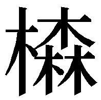 森[漢字]