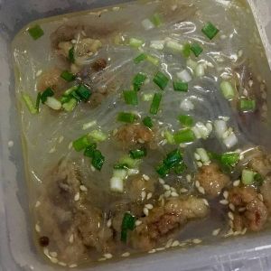 酥肉冬粉湯