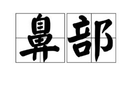 鼻部[漢字首字]