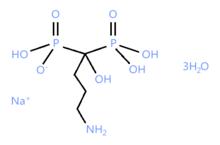 阿侖膦酸鈉分子結構簡式