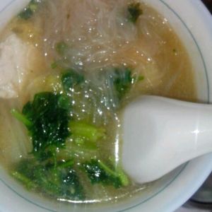 冬粉豆腐湯