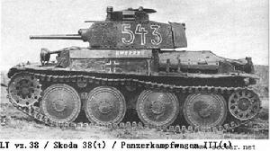 PzKpfw38（t）輕型坦克及其改型