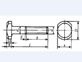 T形槽螺栓