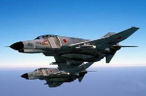 日本在那霸基地部署的F-4戰鬥機