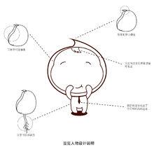 豆豆人物的設計說明