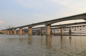 湘潭湘江鐵路特大橋