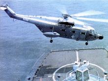 “濟南”艦上新加裝的直升機平台