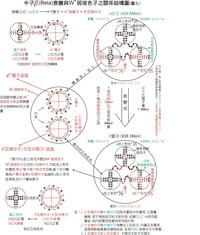 β衰變-內部結構模型圖