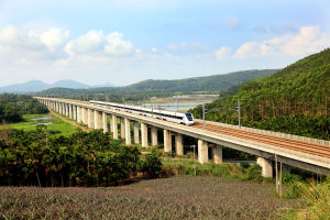 中鐵二十五參建的海南環島高鐵