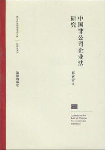 中國非公司企業法研究