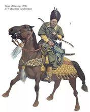 傳統的瓦拉幾亞輕騎兵