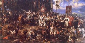 拉茨瓦維茨戰役,揚·馬特耶科,作於1888年