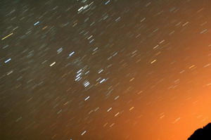 （圖）船尾座流星雨