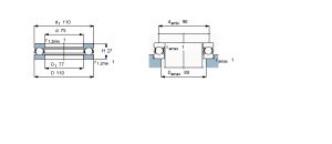 SKF 51215軸承