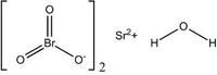 溴酸鍶結構式