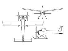 “靶-1”靶機三視圖