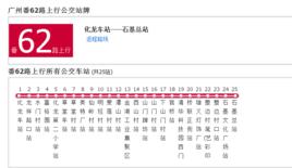 廣州公交番62路