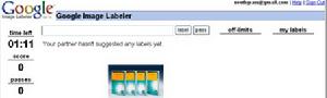 Google Image Labeler小遊戲