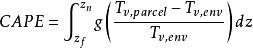 CAPE[大氣科學術語]