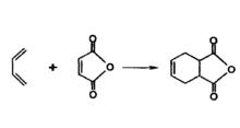 圖1 1,2,5,6-四氫苯酐的合成反應