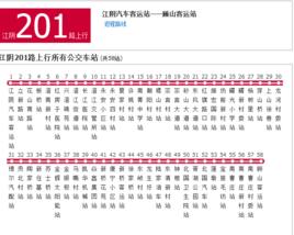 無錫公交江陰201路