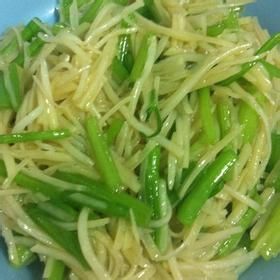 芹菜炒土豆絲