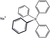 四苯硼鈉的分子結構