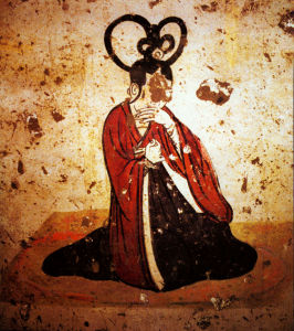 唐 乾封元年韋貴妃墓壁畫