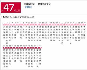 北京公交興47路