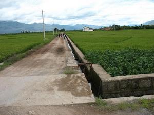 北種村基礎設施-硬化溝道