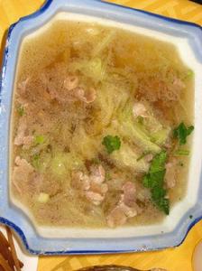 羊肉片湯