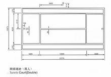 網球場地尺寸