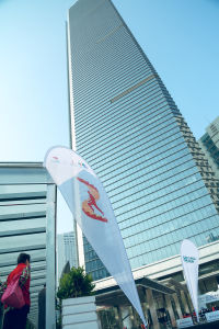 2017國際垂直登高大獎賽上海會德豐國際廣場站