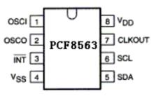 PCF8563 管腳圖